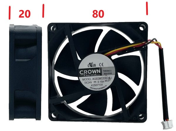 DC24V 6015 AGE08020B24U FAN FOR VINTAGE BAR