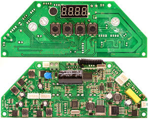 PL-825 MAIN PCB FOR COB CANNON WASH DW