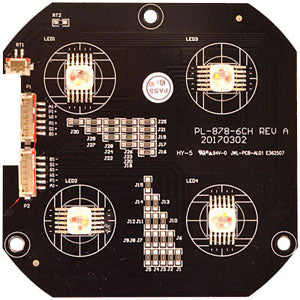 PL-878-6CH LED PCB FOR ELEMENT HEX IP, E