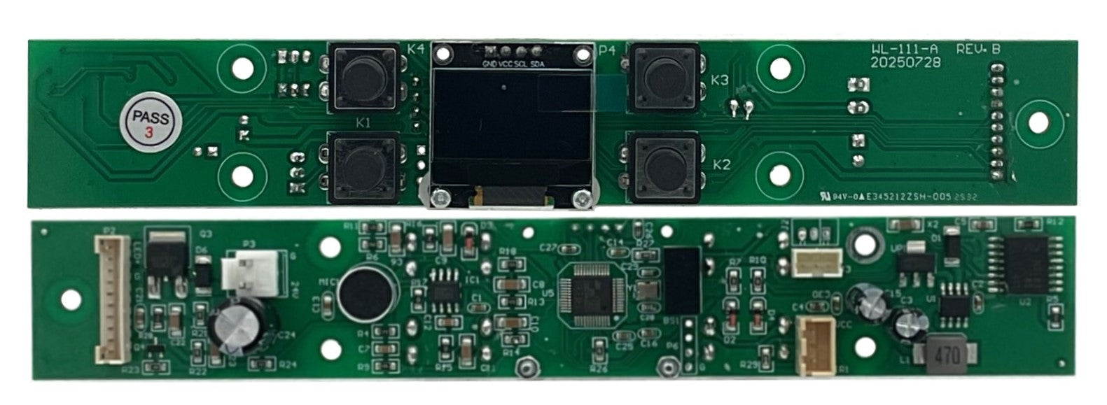 DISPLAY PCB FOR UBL12H