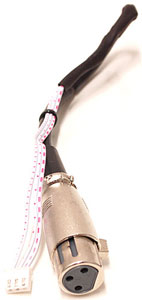 AME SOI FEMALE XLR PLUG FOR FLASH PANEL