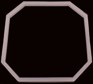 GLASS WATERPROOF RING ELEMENT HEXIP PEAR