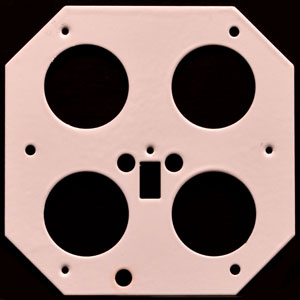 SOI BOTTOM LENS PLATE FOR ELEMENT HEXIP