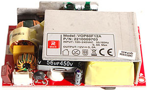 12V 5A POWER SUPPLY FOR STINGER II