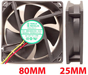 12V 2.0W COOLING FAN FOR IKON LED