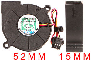 24VDC .012A ROLLER FAN FOR VIZI HYBRID 1