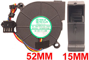 24VDC 2.4W ROLLER FAN FOR VIZI BEAM 5RX