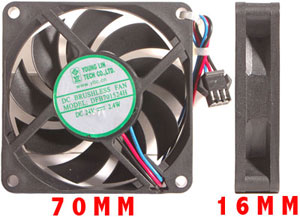 24VDC 2.40W FAN FOR WARLOCK