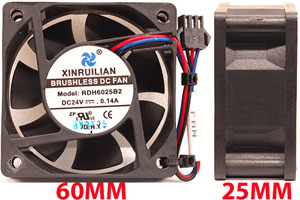 24vDC 0.14A FAN FOR INNO COLOR BEAM Z7