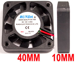 12vDC 0.09A COOLING FAN FOR MICRO SKY