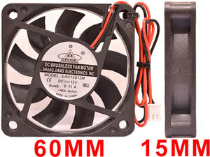 SOI 12vDC 0.11A FAN FOR MINI DEKKER LZR