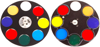 FS600LED Modern 60W LED Followspot from ADJ - 8 Colors, High