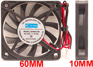 24vDC 0.10A FAN FOR ILLUSION DOTZ 4.4