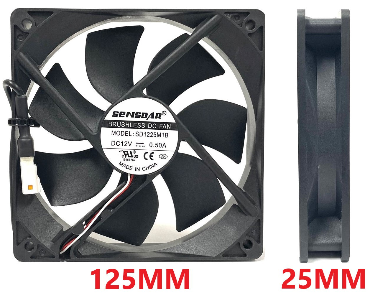 SD1225M1B DC12V 0.50A FAN FOR HYDRO SPOT