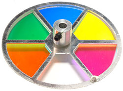 COLOR WHEEL W/MAGNET FOR H2O DMX IR