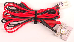 GREEN LED W/PLUG FOR ZIPPER