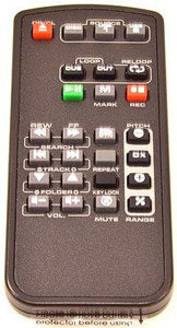REMOTE CONTROL FOR UCD-100MKIII