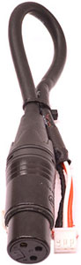 FEMALE DMX CABLE FOR SABER SPOT WW