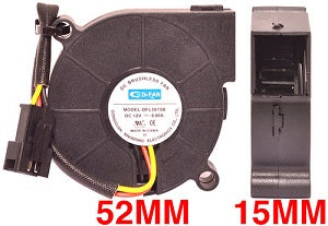 DFL5015B DC12V FAN FOR FOCUS SPOT 4Z