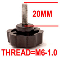 BRACKET KNOB FOR MEGA GO FLOOD