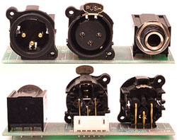 VX20DMX 3PIN XLR W/JACK PCB FOR ENTOUR C