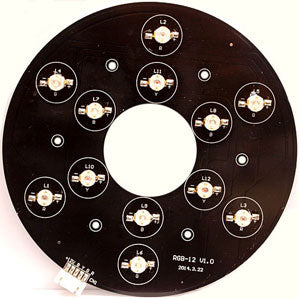 LED PCB FOR FOG FURY JETT (RGB-12)