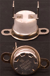 125V 16A 220 DEGREE C THERMOSTAT FOR FOG