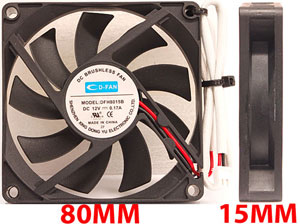 12vDC 0.17A FAN FOR DOTZ BRICK 3.3