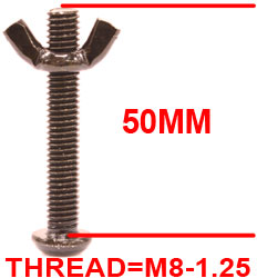 50MM BOLT WITH WASHER FOR LTS COLOR