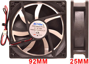 12VDC 0.40A FAN FOR MISTER KOOL II