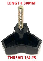 1/4-28 TELESCOPIC ADJUSTER KNOB FOR MIN