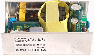 14.5V 4.2A POWER SUPPLY FOR XS 400