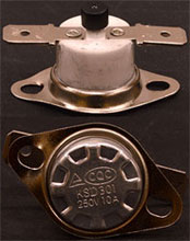 KSD301 250V 10A THERMOSTAT FOR VF1100