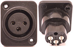 /*/*USE Z-090065MEG420 FEMALE XLR SOCKET