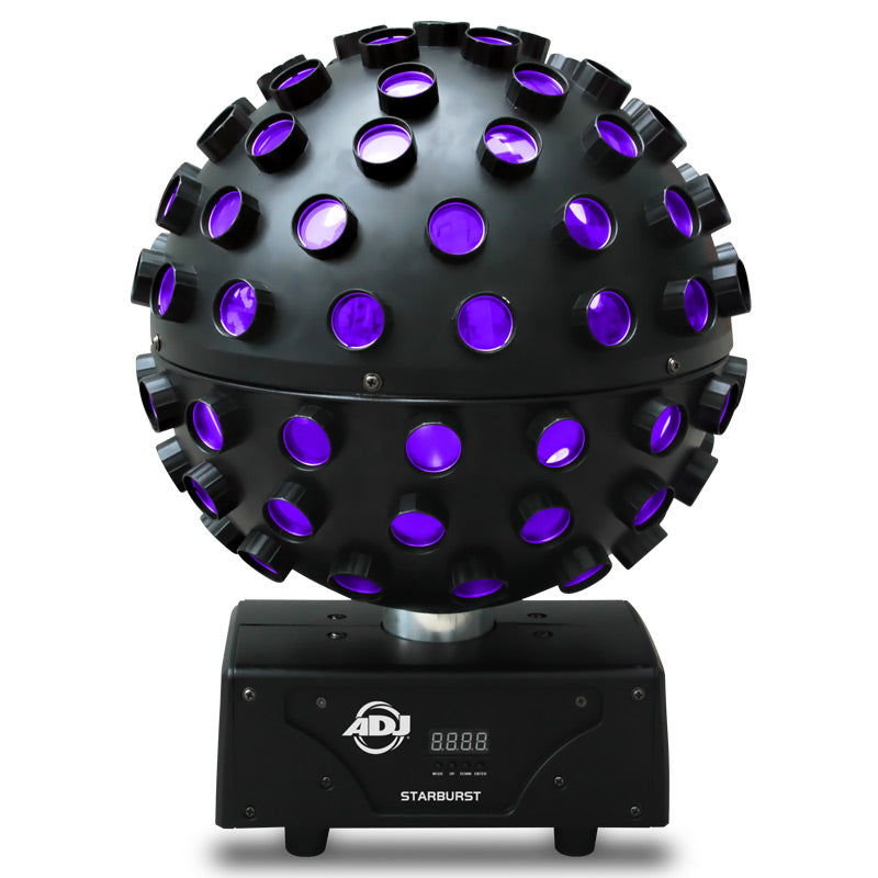 ADJ Starburst with 5x 15W HEX colored LEDs in a sphere effect