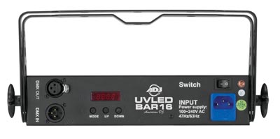 DJ機材 American Dj UVLED BAR16 ADJ UVLED BAR16 - Ultraviolet Bar With 16x 1-Watt UV LEDs