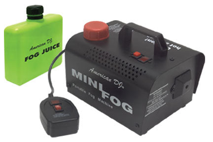 ADJ Mini-Fog 450W Fog Machine - Portable High Output Fog Machine