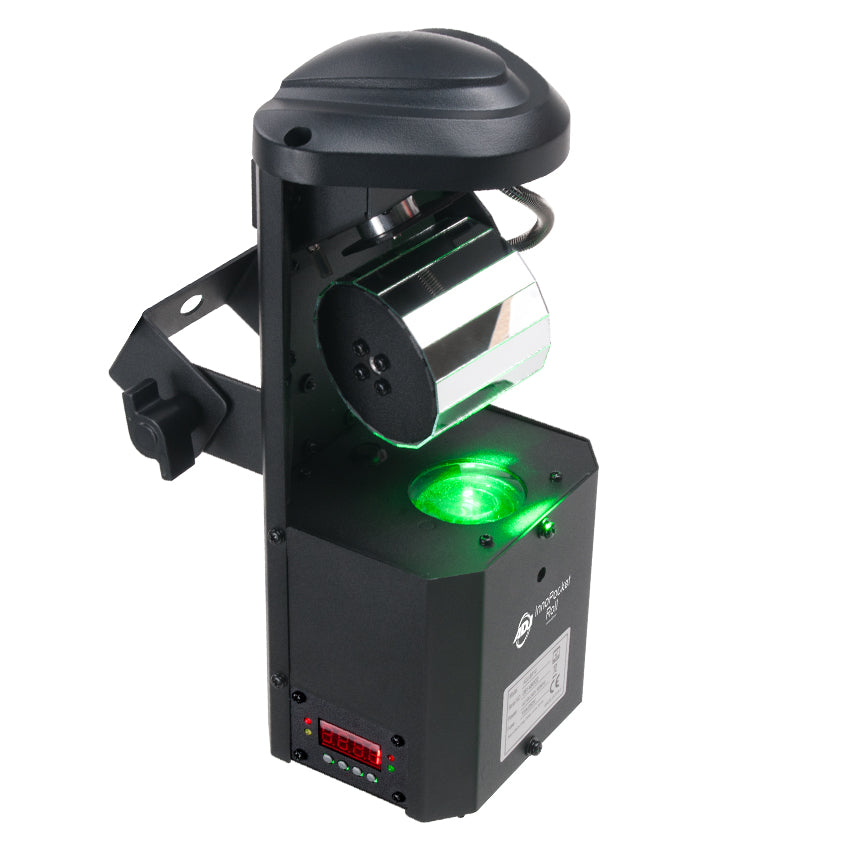 ADJ Inno Pocket Fusion a barrel mirror scanner green laser