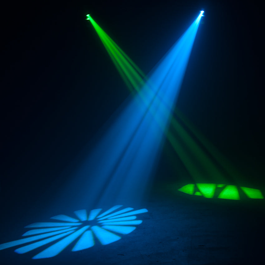 12-Watt LED DMX Flat Mirrored Scanner