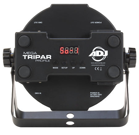 The American DJ Mega Tripar Profile. Low profile Par with 5x 3