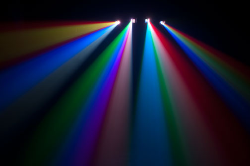 American DJ Double Phase LED Mirrored Beam Lighting from ADJ