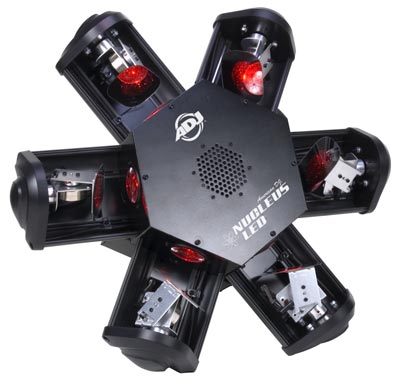 ADJ Nucleus LED - High energy, tri-color LED centerpiece with 6