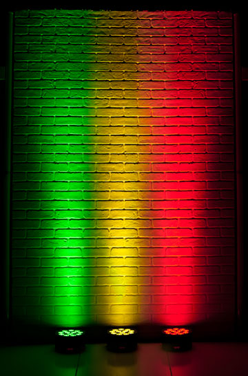 From American DJ the Mega Tri64 profile, 12 3-Watt TRI color LED Light From American DJ the Mega Tri64 profile, 12 3-Watt TRI color LED Light