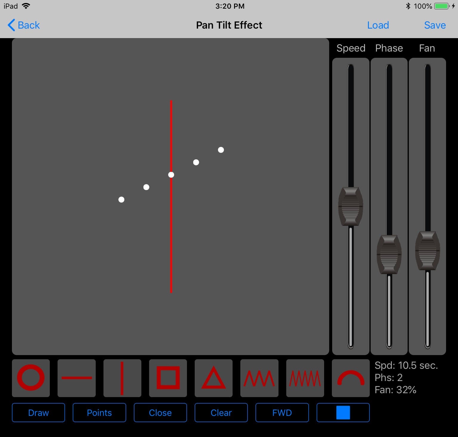 Airstream DMX Pro App