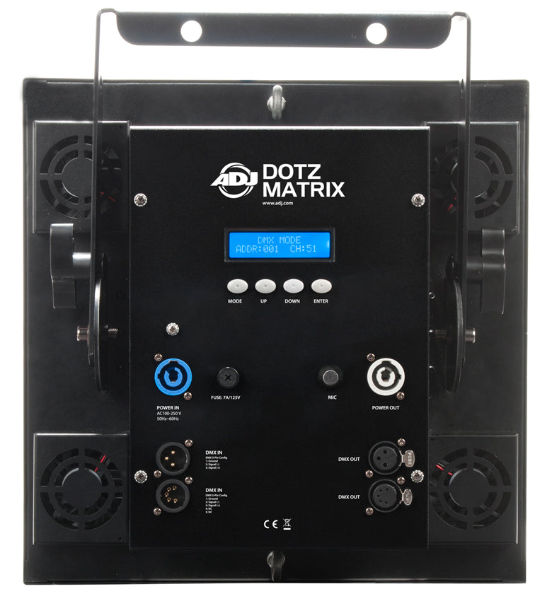 Metro LED Dot Digital Systemジャンク品 ADJ Dotz Matrix Wash/Blinder LED Light Fixture - 4 x 4 High Output
