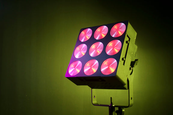 ADJ Dotz Brick 3.3 Wash/Blinder LED Light Fixture - 3 x 3 High