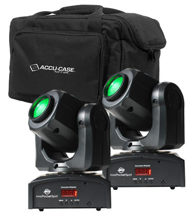 ADJ Pocket Spot Pak featuring two Inno Pocket Spot's