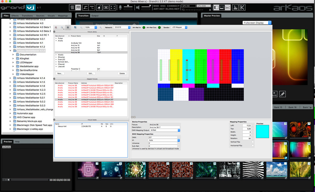 GrandVJ 2 XT(GrandVJ 2 ＋ GrandVJ 2 XT U… ArKaos GrandVJ 2.0