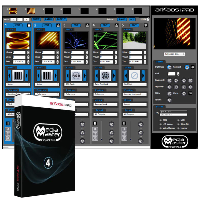 ArKaos Media Master Express V5