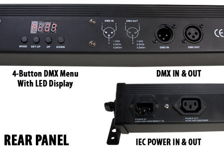 2本セット ADJ MEGA BAR LED RC LEDウォッシャー 楽天市場】AMERICAN DJ（アメリカンディージェイ） カラー